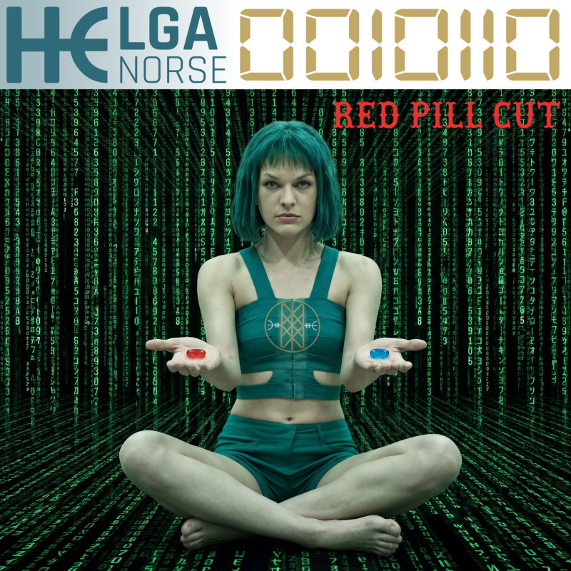 Helga Norse 0010110 Red Pill Cut Album Cover