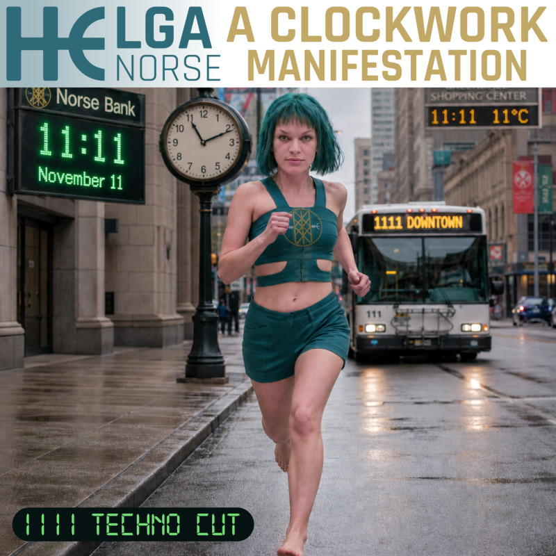 Helga Norse A Clockwork Manifestation Album Cover