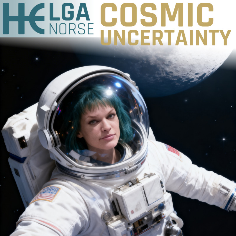 Helga Norse Cosmic Uncertainty Album Cover