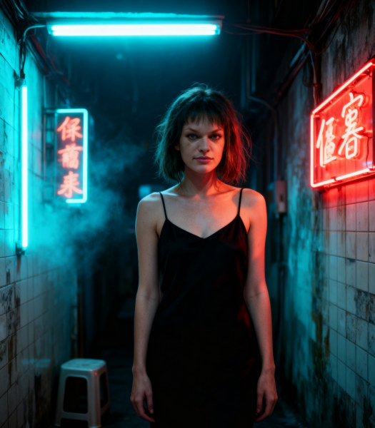 Helga Norse in Hong Kong Alley
