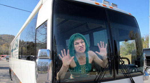 Helga Norse Tour Bus Funny Face
